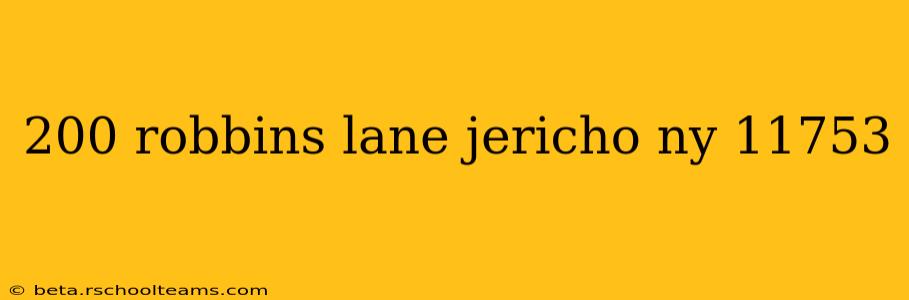 200 robbins lane jericho ny 11753