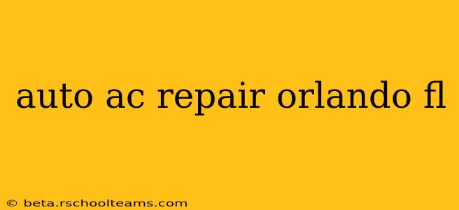auto ac repair orlando fl
