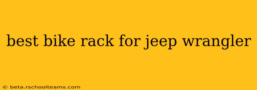 best bike rack for jeep wrangler