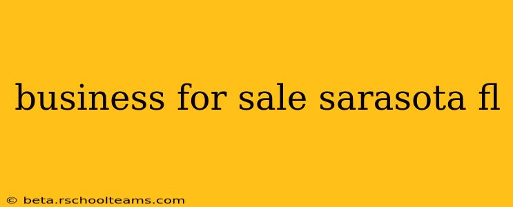 business for sale sarasota fl