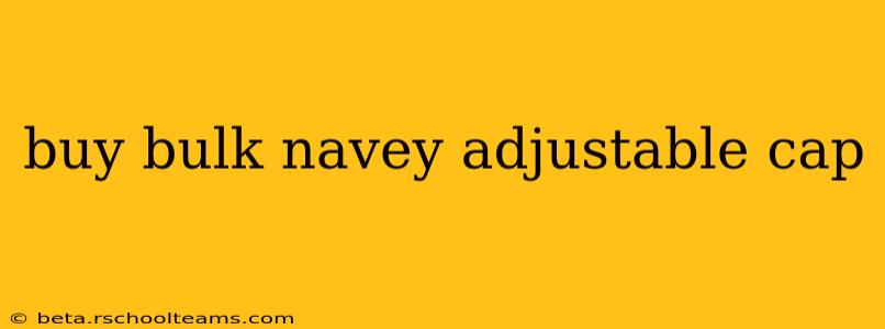 buy bulk navey adjustable cap