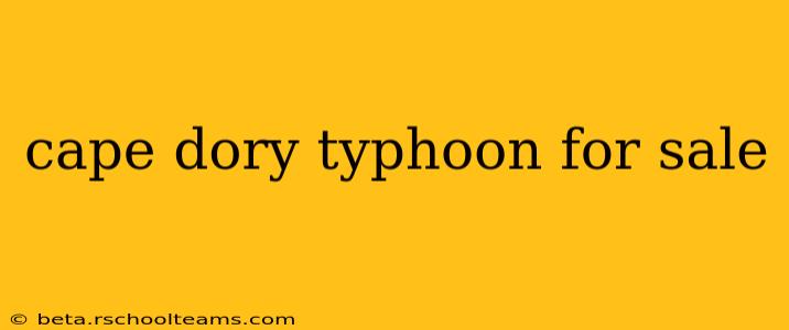 cape dory typhoon for sale