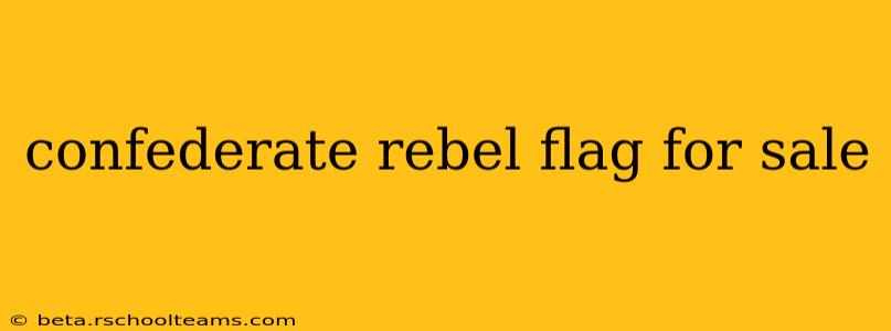 confederate rebel flag for sale