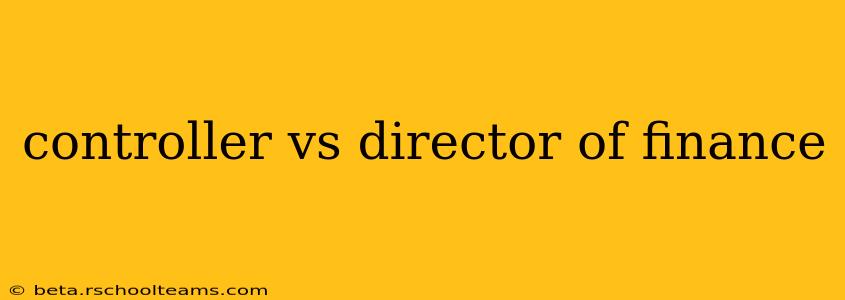 controller vs director of finance