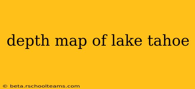 depth map of lake tahoe