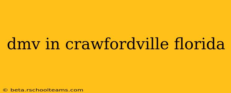 dmv in crawfordville florida