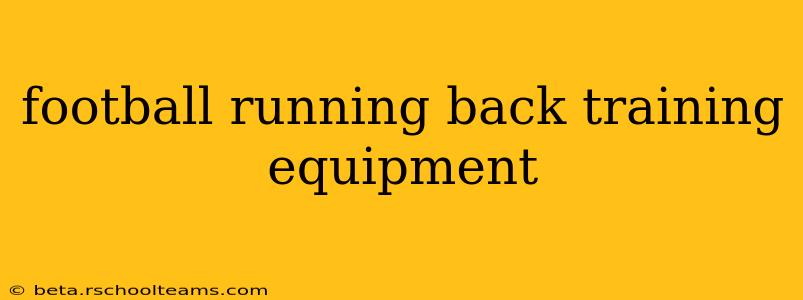 football running back training equipment