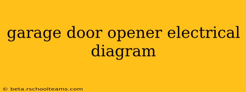 garage door opener electrical diagram