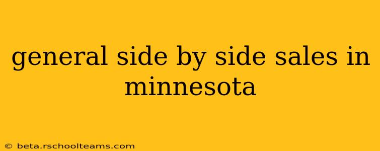 general side by side sales in minnesota