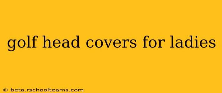 golf head covers for ladies