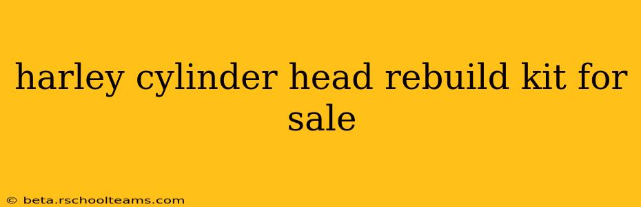 harley cylinder head rebuild kit for sale