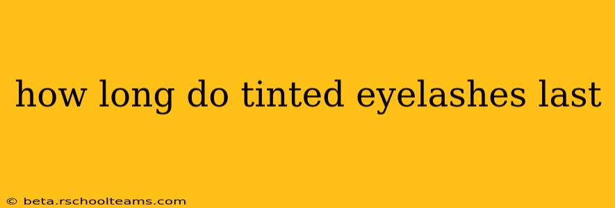 how long do tinted eyelashes last