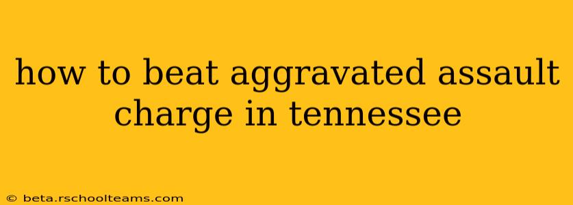 how to beat aggravated assault charge in tennessee