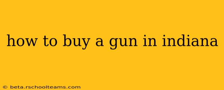 how to buy a gun in indiana