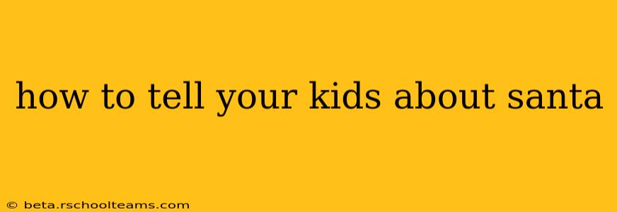 how to tell your kids about santa