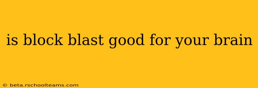 is block blast good for your brain