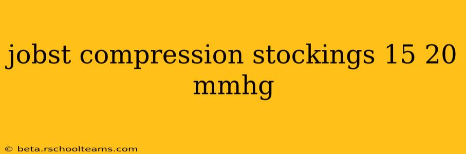 jobst compression stockings 15 20 mmhg