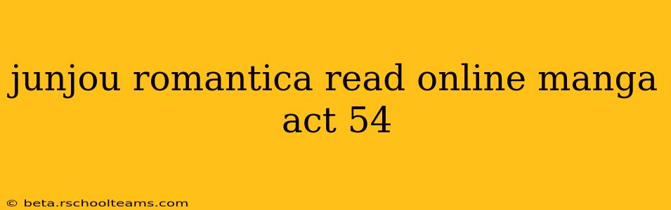junjou romantica read online manga act 54