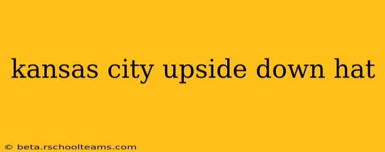 kansas city upside down hat