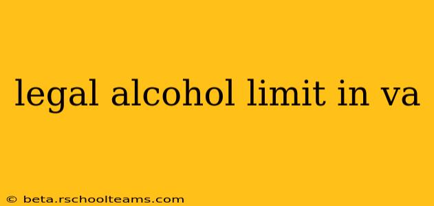legal alcohol limit in va