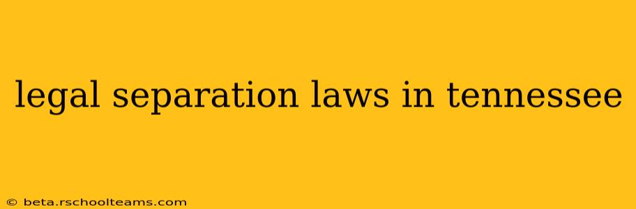 legal separation laws in tennessee