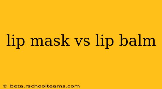 lip mask vs lip balm