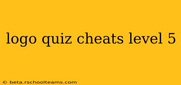 logo quiz cheats level 5