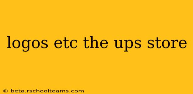 logos etc the ups store