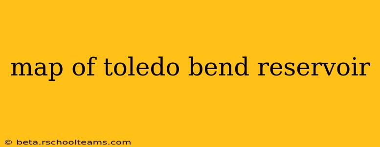 map of toledo bend reservoir