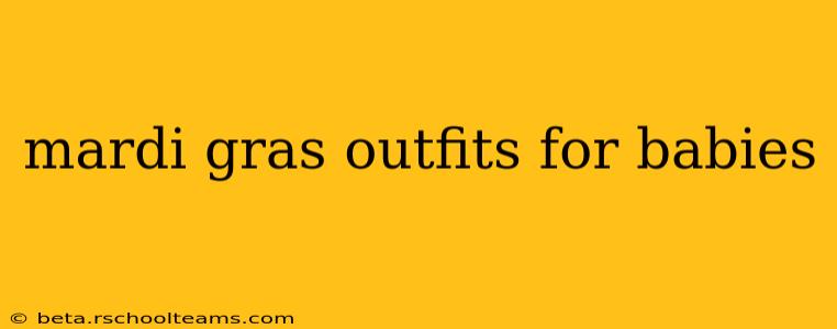 mardi gras outfits for babies