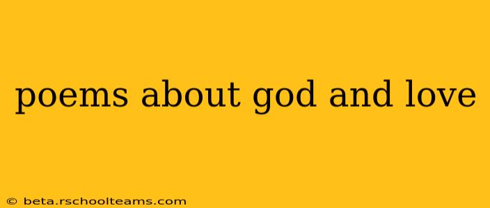 poems about god and love