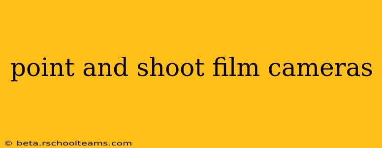 point and shoot film cameras