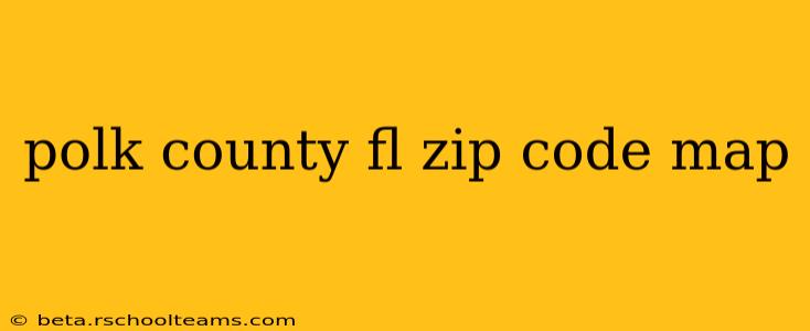 polk county fl zip code map