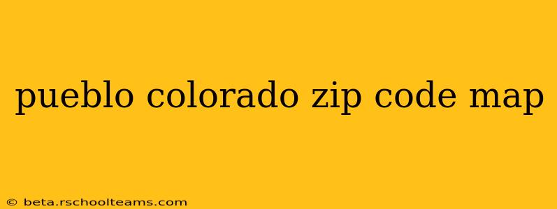 pueblo colorado zip code map