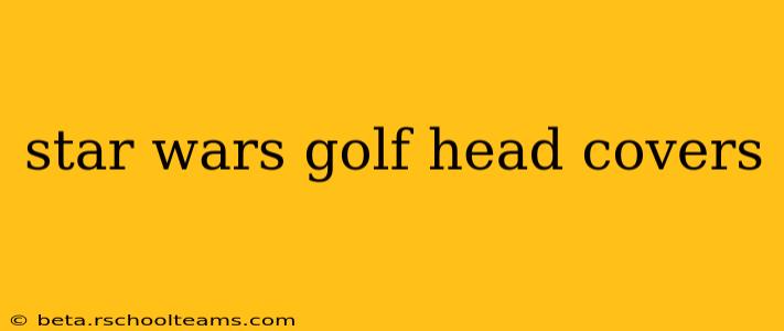 star wars golf head covers