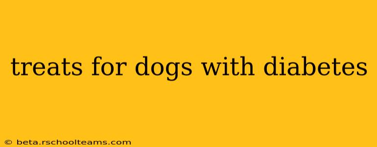 treats for dogs with diabetes