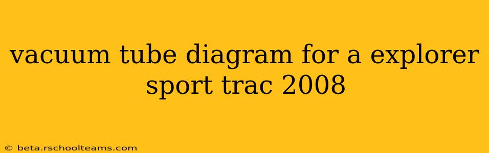 vacuum tube diagram for a explorer sport trac 2008