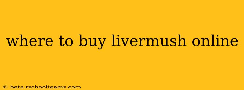 where to buy livermush online