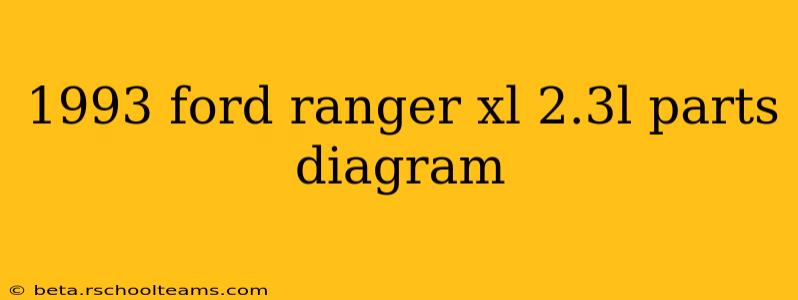 1993 ford ranger xl 2.3l parts diagram