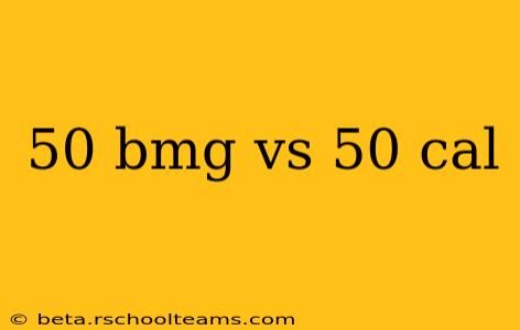 50 bmg vs 50 cal