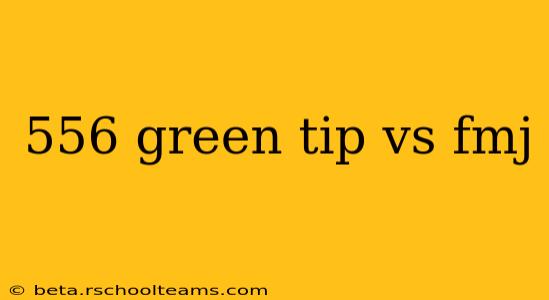 556 green tip vs fmj