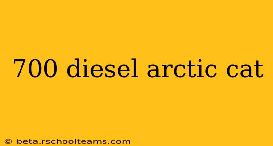 700 diesel arctic cat