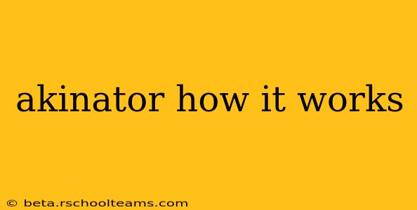akinator how it works