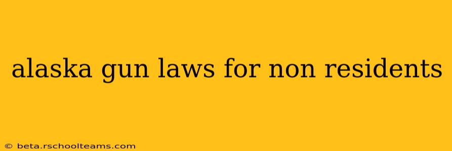alaska gun laws for non residents