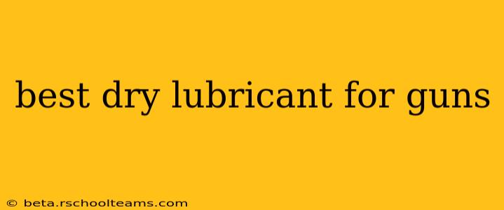 best dry lubricant for guns