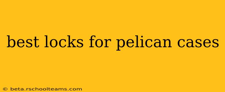 best locks for pelican cases