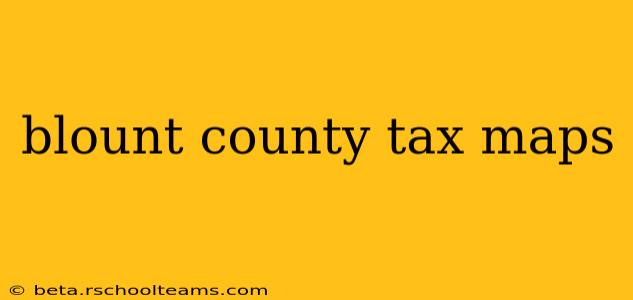 blount county tax maps
