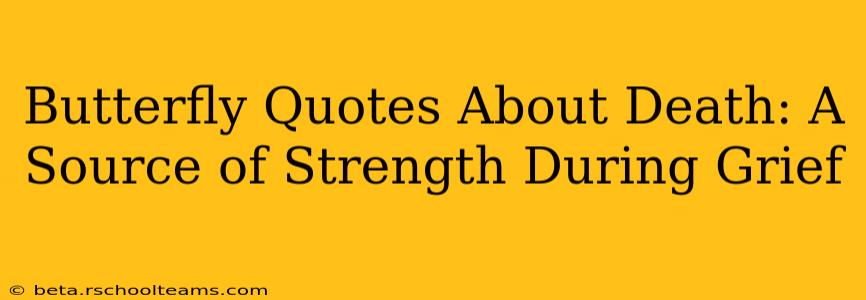 Butterfly Quotes About Death: A Source of Strength During Grief
