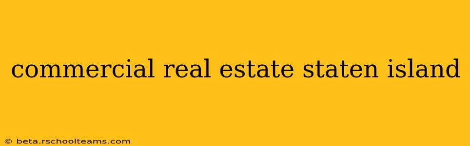 commercial real estate staten island