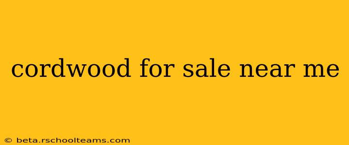 cordwood for sale near me